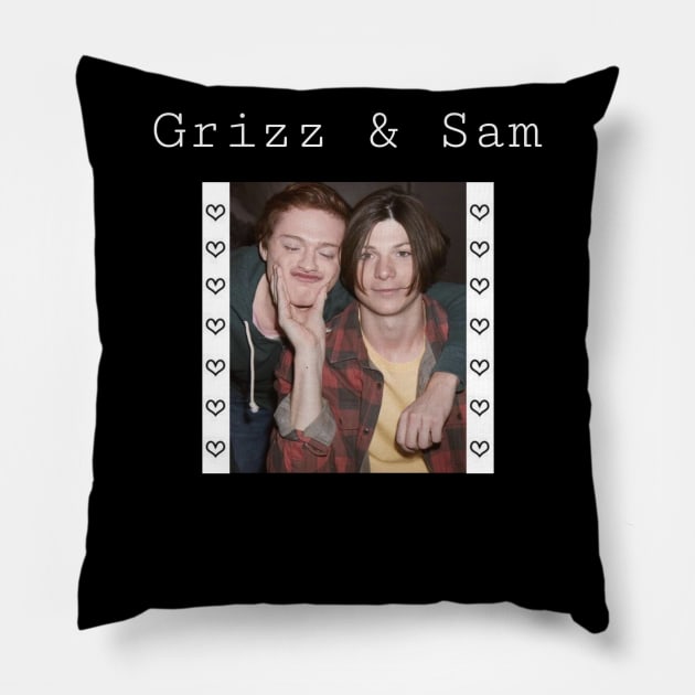 Grizz and Sam Pillow by kexa