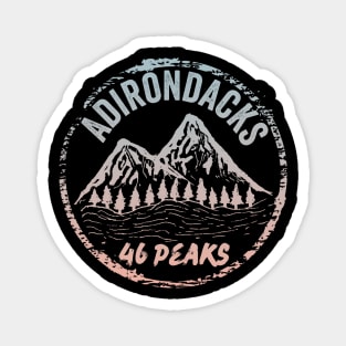 Adirondacks 46 Peaks Hikers Backpackers 46er Magnet