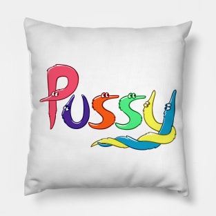 WORM ON A P Pillow