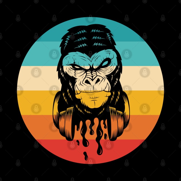 Monkey Music Retro by Rise And Design