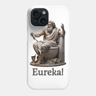 Eureka! Archimedes Toilet Design Phone Case
