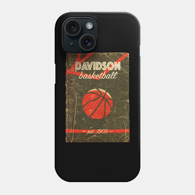 COVER SPORT - SPORT ILLUSTRATED - DAVIDSON BASKETBALL 1909 Phone Case by FALORI