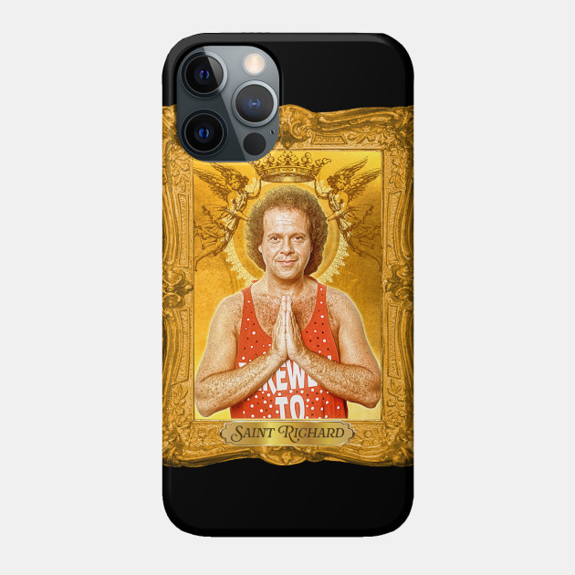 Saint Richard Simmons ))(( Retro Fitness Icon Design - Richard Simmons - Phone Case