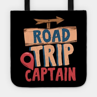 Road Trip Captain - Cool Travel Team gift Tote