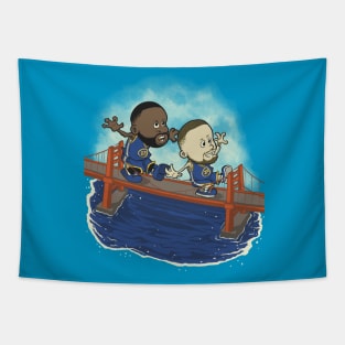 STEPH AND DRAY Tapestry