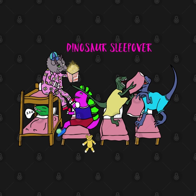 Jurassic Dinosaurs Girly Sleepover by EmmaFifield