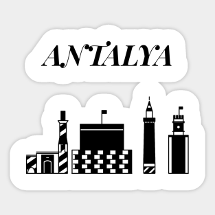 Antalya Stickers Teepublic