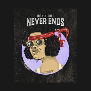 Rock n Roll Never Ends #4 T-Shirt