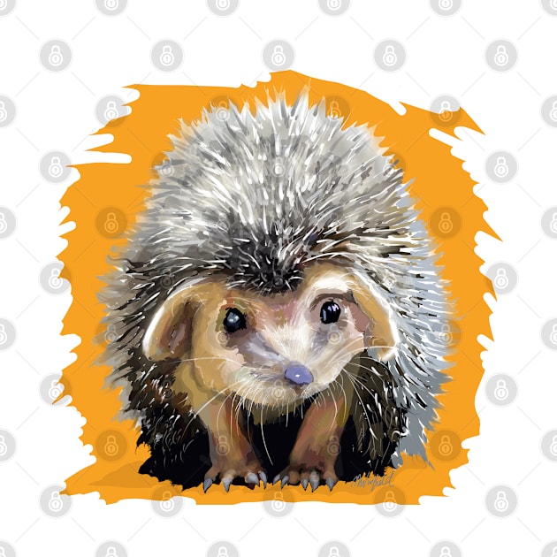Milligan the hedgehog by Stufnthat