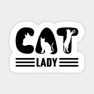 Cat Lady v6 Magnet