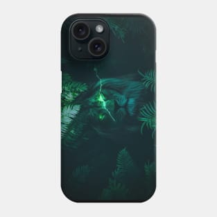 green lion super king of the jungle Phone Case