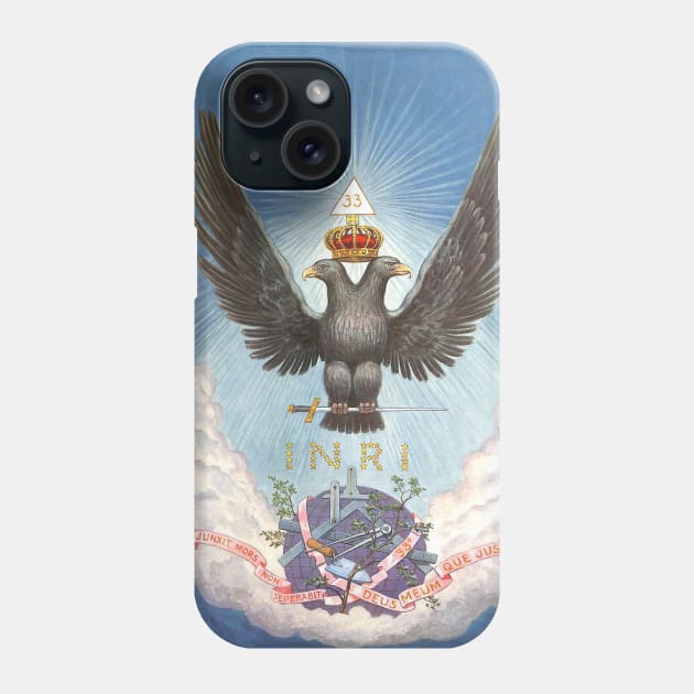 The Supreme Symbol of Freemasonry Phone Case by Star Scrunch