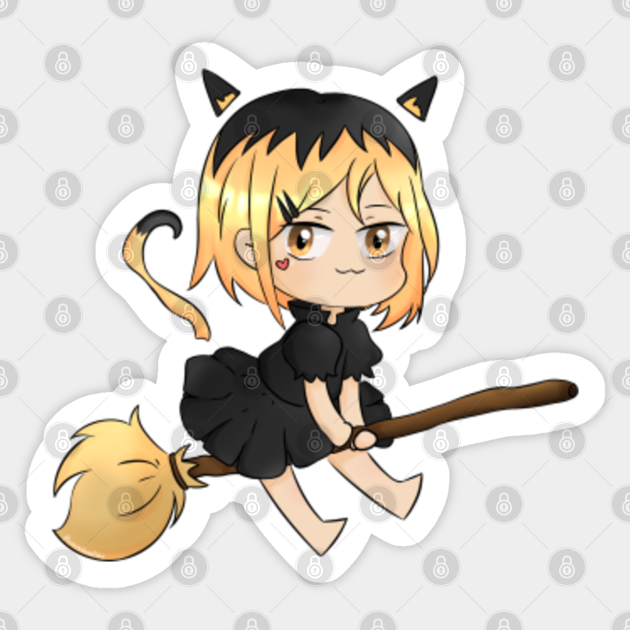 Kenma Witch Haikyuu Sticker Teepublic Unique haikyuu stickers designed and sold by artists. teepublic