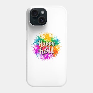 Happy Holi Celebration India Hindu Matching Men Women Kids Phone Case