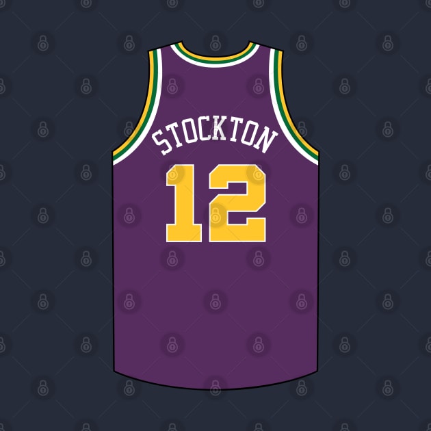 John Stockton Utah Jersey Qiangy by qiangdade