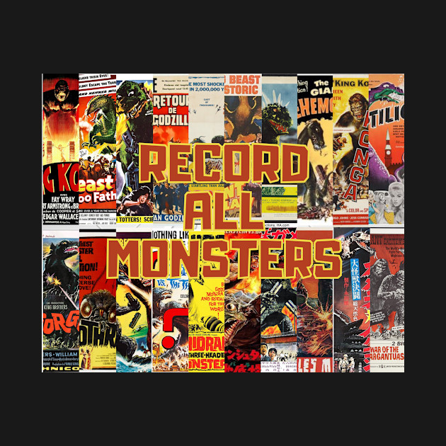 Discover Season 1 Posters - Record All Monsters Podcast - T-Shirt