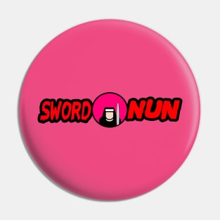 Sword Nun Logo. Pin