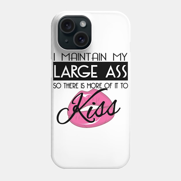 Kiss Phone Case by Big Sexy Tees