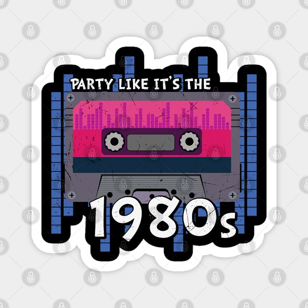 Parry like it's the 1980s funny retro cassette tape gift Magnet by BadDesignCo