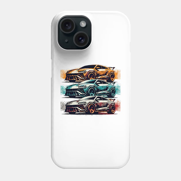 Lamborghini Urus Phone Case by Vehicles-Art