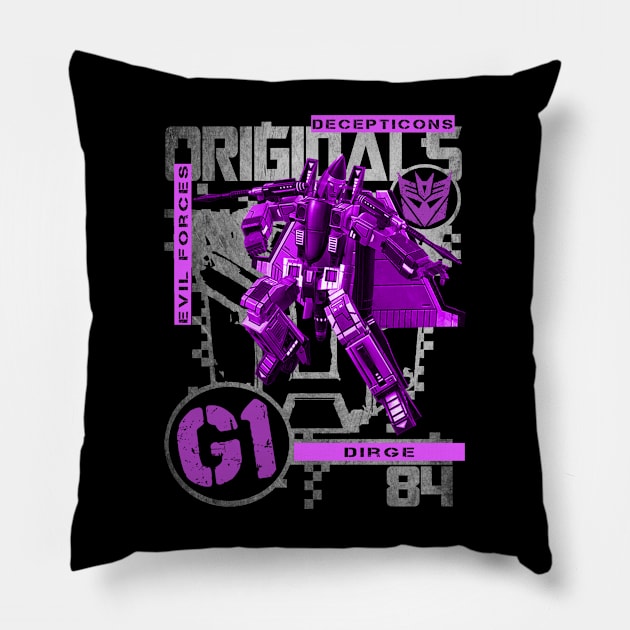 G1 Originals - Dirge Pillow by CRD Branding