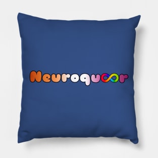 Neuroqueer lesbian flag infinity neurodivergent autistic pride Pillow