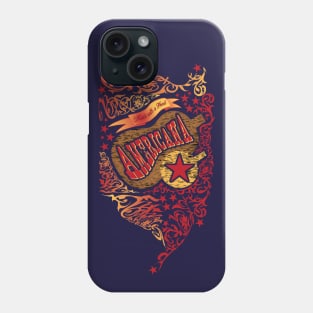 AMERICANA - Music with a Heart Phone Case