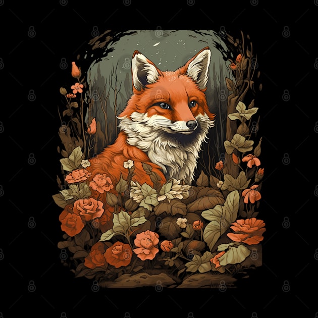Foliage Fox by starryskin