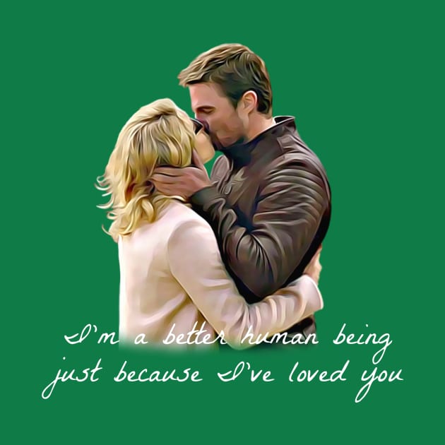 Olicity Wedding Vows - I'm A Better Human Being Just Because I've Loved You by FangirlFuel