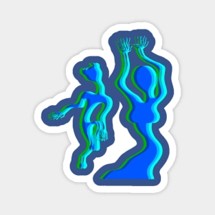 Lazer Guided Melodies (blue) Magnet