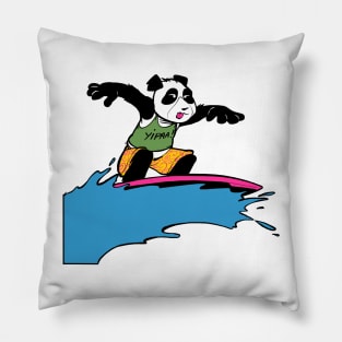 Panda Surf Pillow