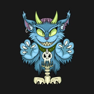 Demon Zombie Cat T-Shirt
