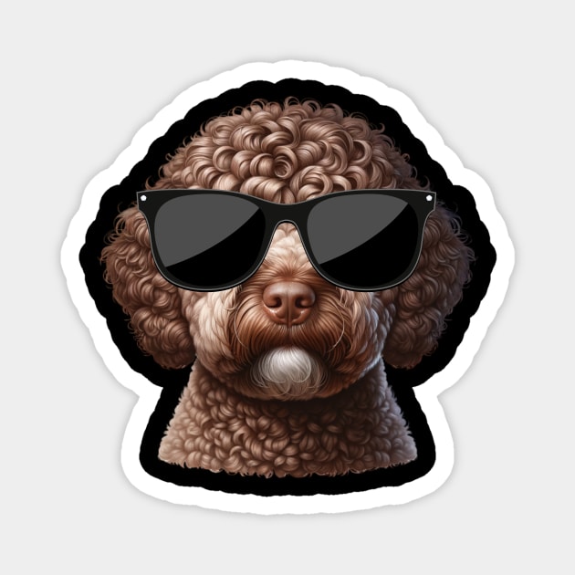 Cool Lagotto Romagnolo Magnet by The Jumping Cart