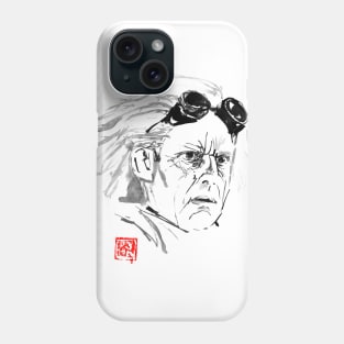 doc emmet brown Phone Case