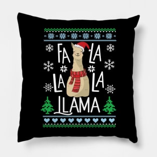 Fa La La La Llama Pillow