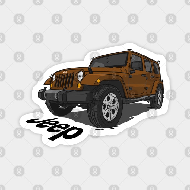 Jeep Wrangler - Brown