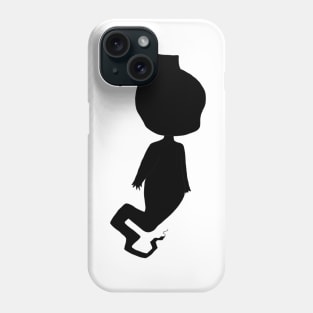 Ghost buddy silhouette Phone Case