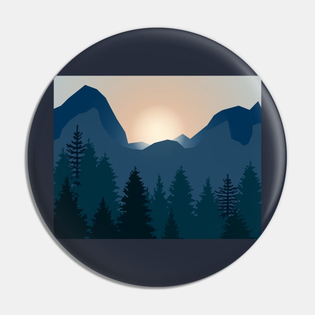 Looking Into the Sunset Pin by ChrisWilson