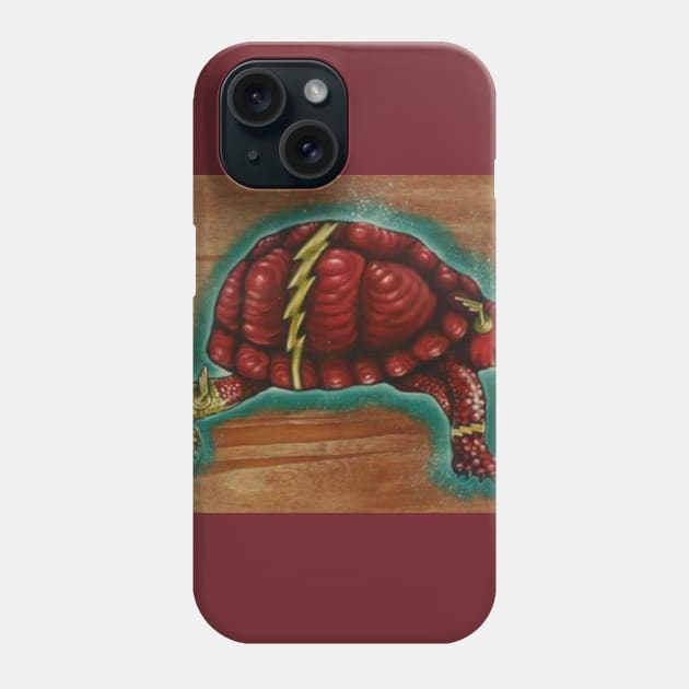 The Flash Phone Case by Toby Sasquatch