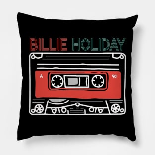 Classic Billie Name Vintage Styles Color Gift 70s 80s 90s Pillow