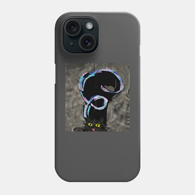 In a Kitty's Dreams Phone Case by cajunhusker