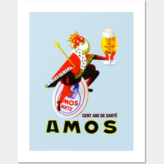Brasserie Amos Metz Brand Beer - Beer - T-Shirt