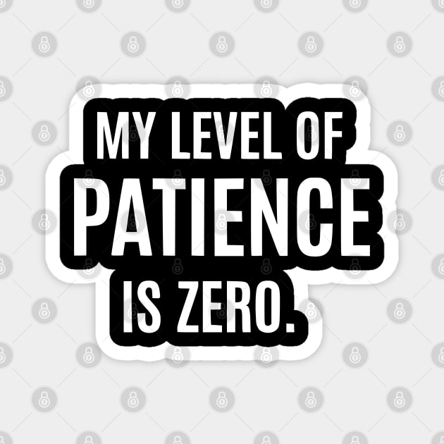 Consider Yourself Tolerated - Funny Sarcastic Quote Magnet by UrbanLifeApparel