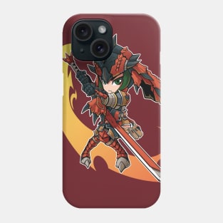 Monster Hunter Chibi Long Sword Phone Case