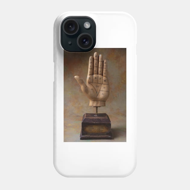 Rascette Palm Reading Hand Phone Case by photogarry