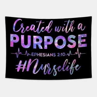 Created With A Purpose Ephesians #Nurselife Tapestry