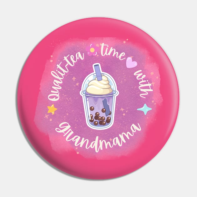 Quali-tea time with Grandmama Pin by hannahrlin