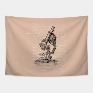 VINTAGE SCIENCE / 04 - Laboratory Equipment Tapestry