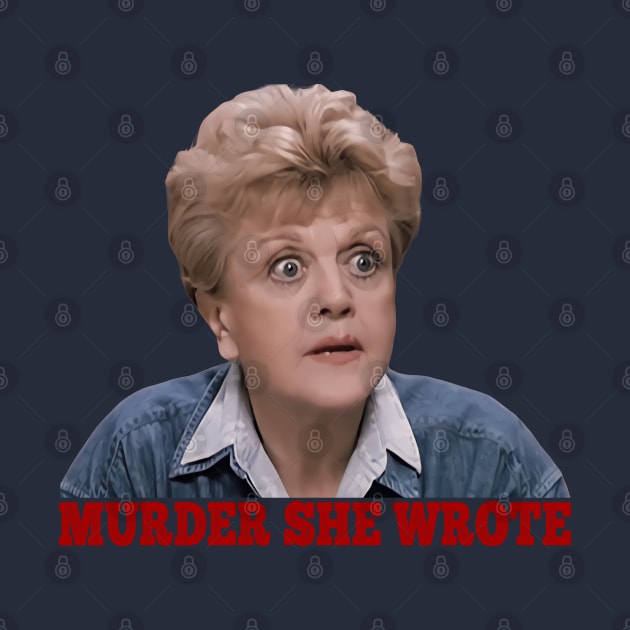 Murder She Wrote - Angela Lansbury - 80s Tv Show by wildzerouk