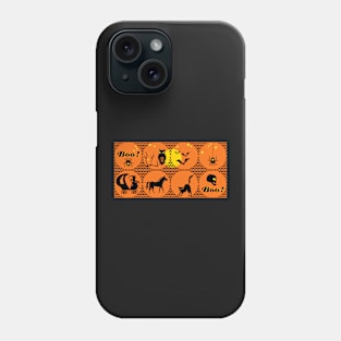 polka dot halloween Phone Case